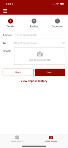 App screenshot