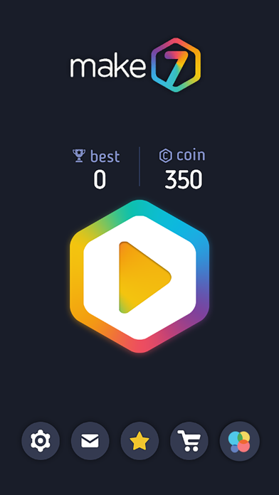 Screenshot #2 pour Make7! Hexa Puzzle