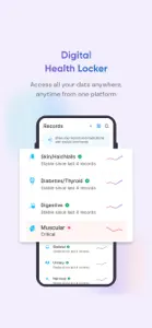 Health-e ABHA PHR Health Lockr screenshot #2 for iPhone