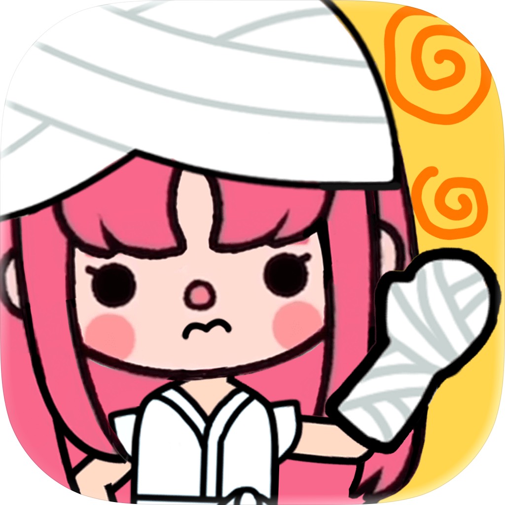 Apple App Store cover for Princess Town: Hospital Games
