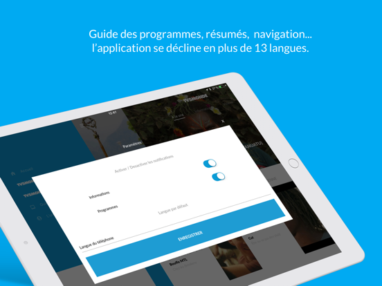 TV5MONDE iPad screenshot 5 - Entertainment app