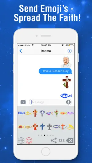 Christian Emoji-Jesus Stickers screenshot 2