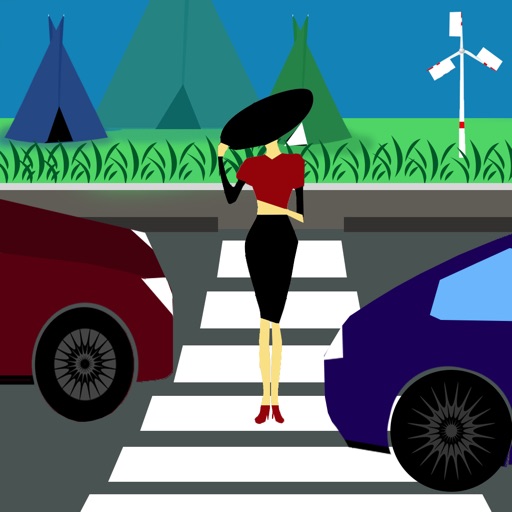 Cross or Die -Traffic Rush icon