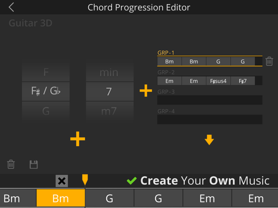 Guitar 3D - Basic Chords iPad screenshot 8 - Education app
