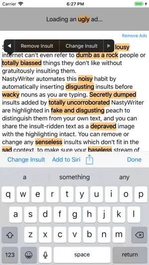 NastyWriter screenshot 1