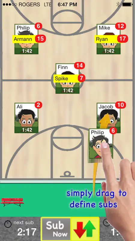 Who's On - Basketball screenshot 3 of 5