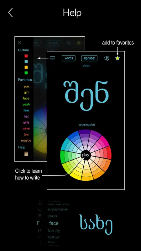Idioma Georgiano screenshot 8 of 8