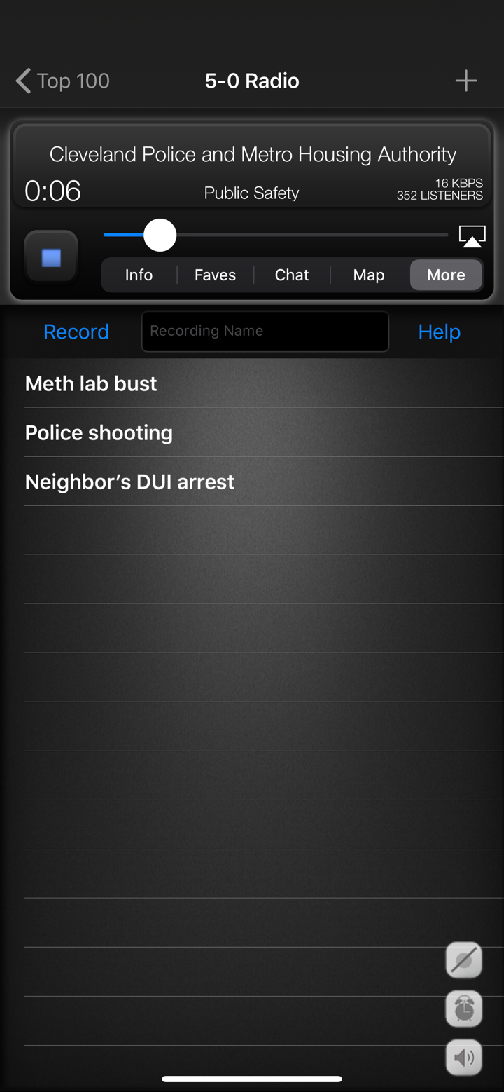 5-0 Radio Pro Police Scanner screenshot 1