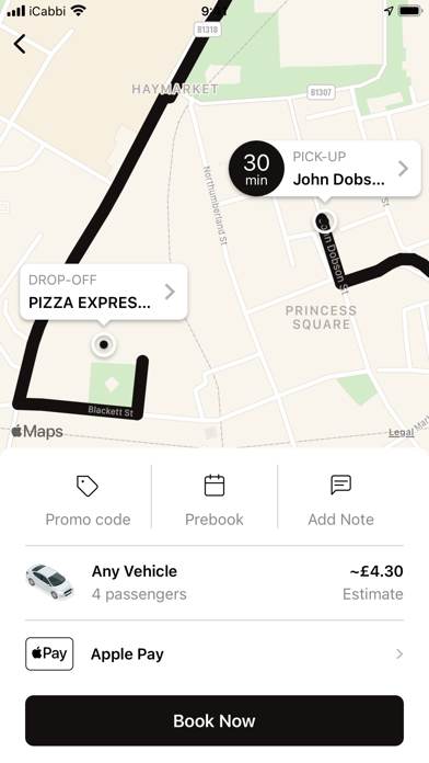 Nearby LA Taxis Screenshot