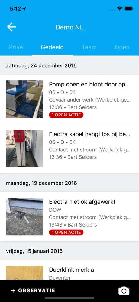 Afwijkingen beheer