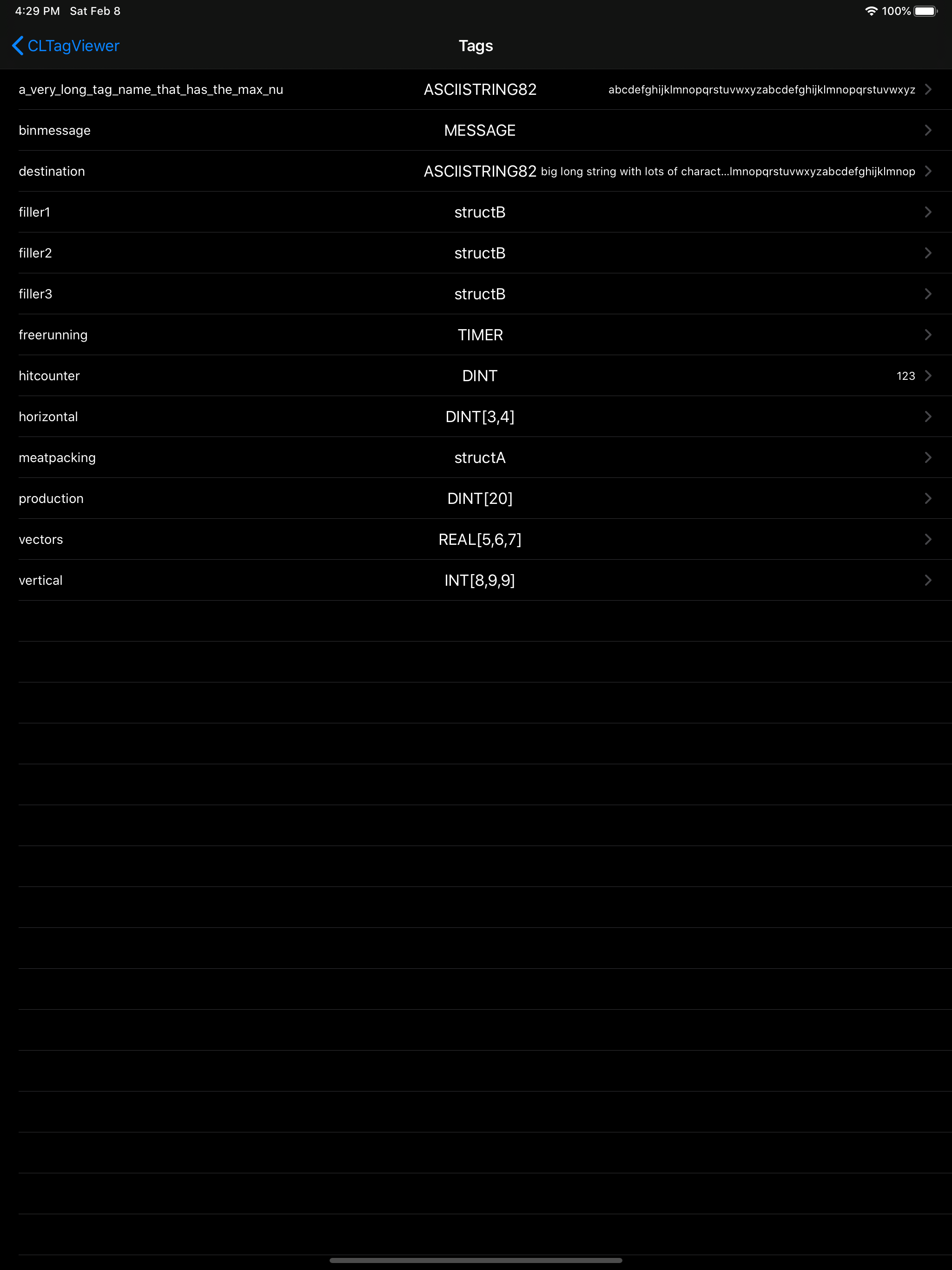 CLTagViewer