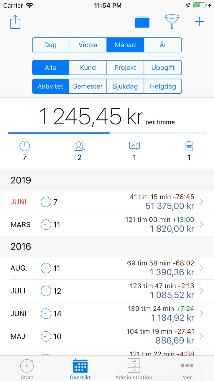 iPhone screenshot