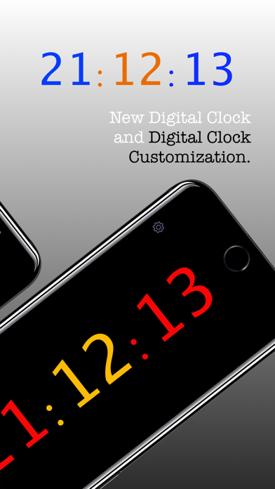 Flip Clock - Digital Clock Screenshot 6 of 9
