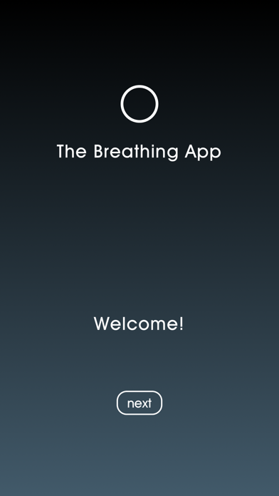 The Breathing App Screenshot