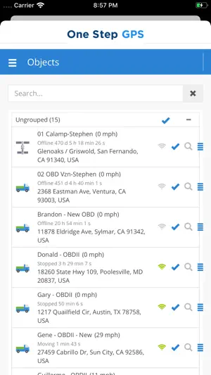 One Step GPS: Live Tracking screenshot 2