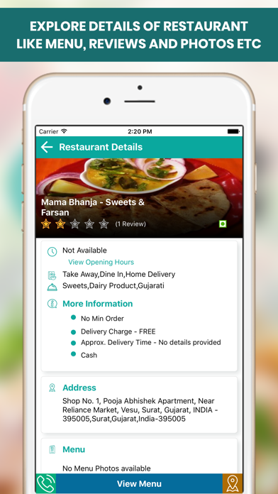 FoodChow-Online Food Ordering Screenshot