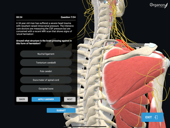 3D Organon iPad screenshot 4 - Medical app
