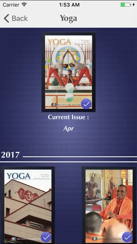 YOGA Magazine screenshot 2 of 3
