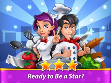 Cooking Stars: Restaurant Game iPad screenshot