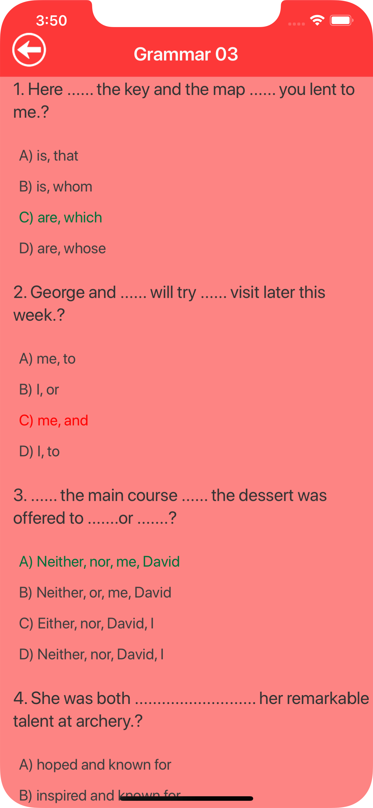 GCSE English Quizzes screenshot 4