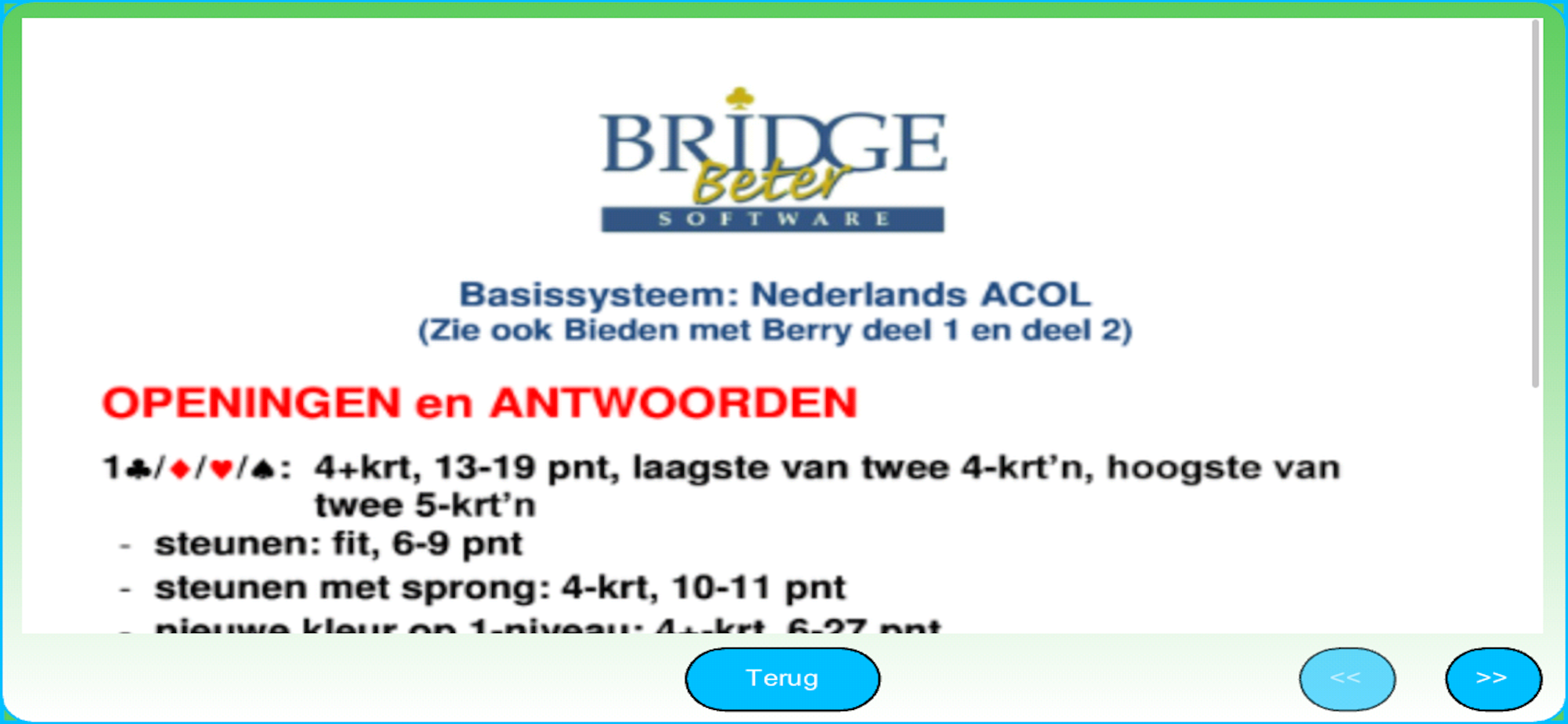 Bridge Beter