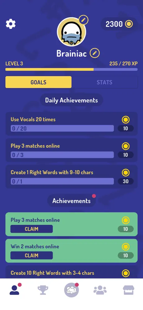 Brainito - Words vs Numbers