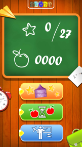 Multiplication table math game screenshot