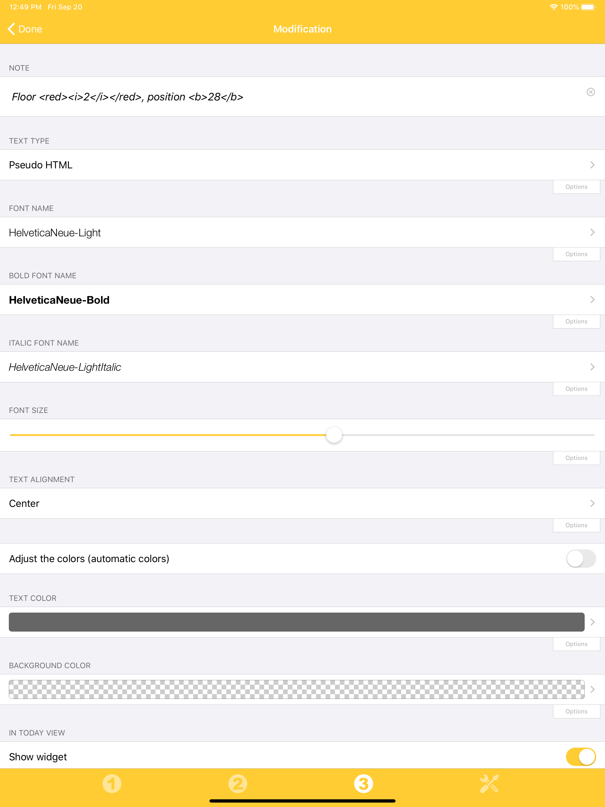 Note Widget screenshot 14