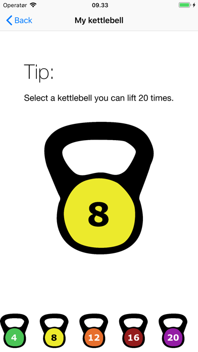 Screenshot #2 pour Kettlebell exercices - hommes