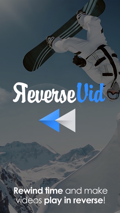 Screenshot #1 pour Reverse Vid: Video a L'Envers