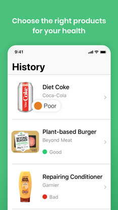 Yuka - Food & Cosmetic Scanner screenshot 1