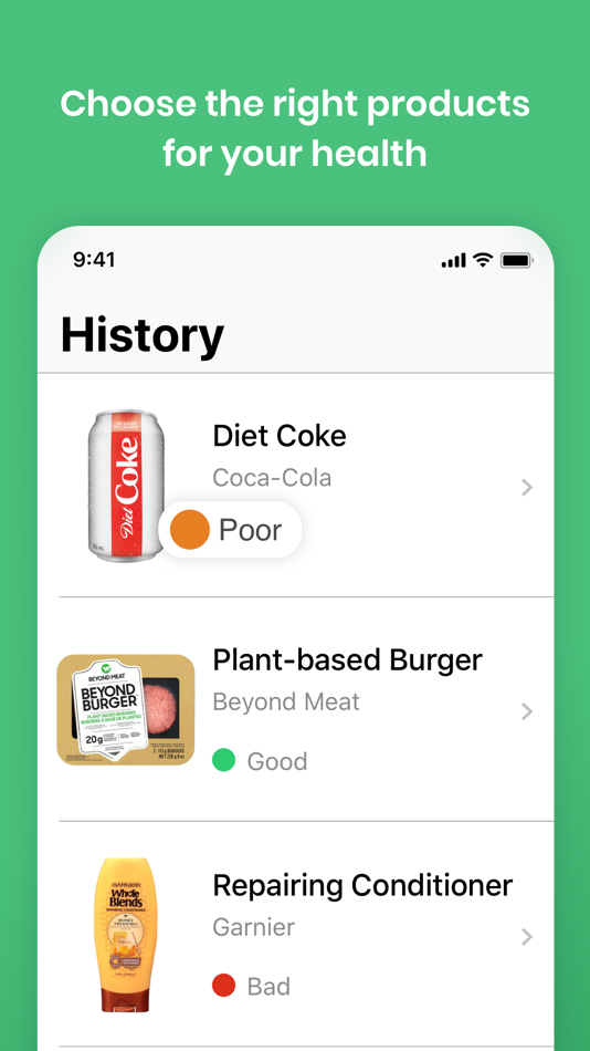 #1. Yuka - Food & Cosmetic Scanner (iOS) By: Yuca