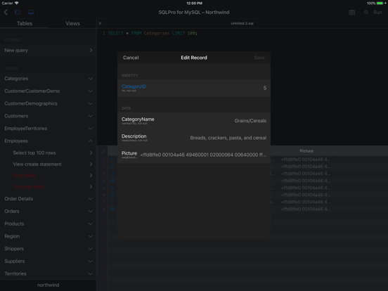 Screenshot #5 pour MySQL Client by SQLPro