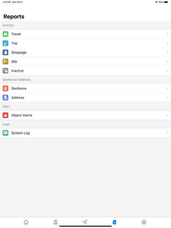Revolt Track iPad screenshot 8 - Navigation app