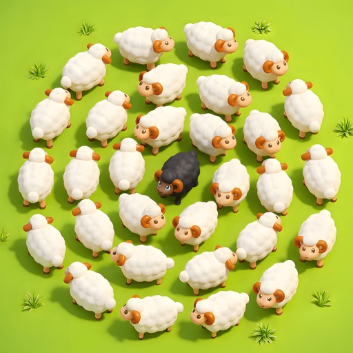 Sheep Dash-Farm Animal Escape iOS Mod IPA Icon
