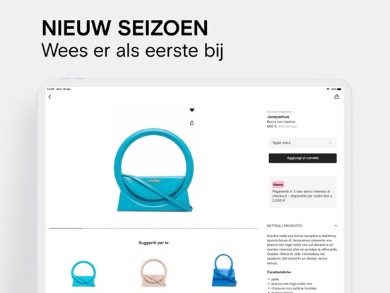 FARFETCH - Shop designermode iPad app afbeelding 2