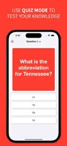 States - Flashcards and Quiz screenshot #4 for iPhone