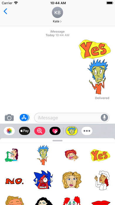 Screenshot #3 pour Bunch of Stickers
