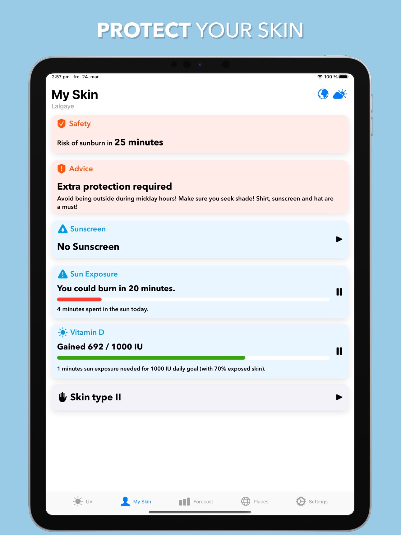 UV Index Widget - Worldwide screenshot 4