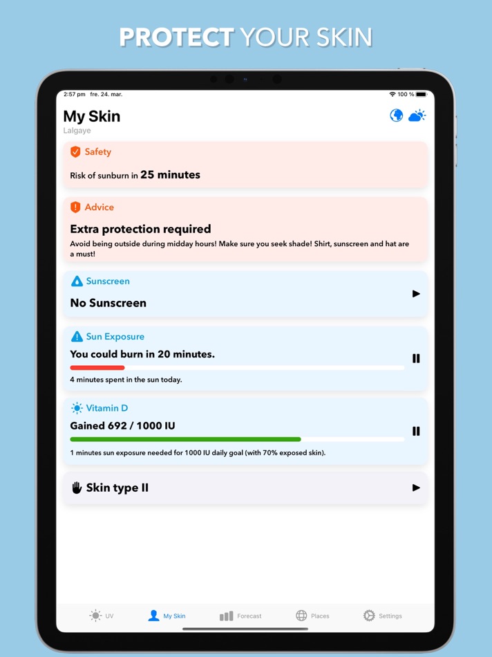 #4. UV Index Widget - Worldwide (iOS) 게시자: Bjorn Jenssen