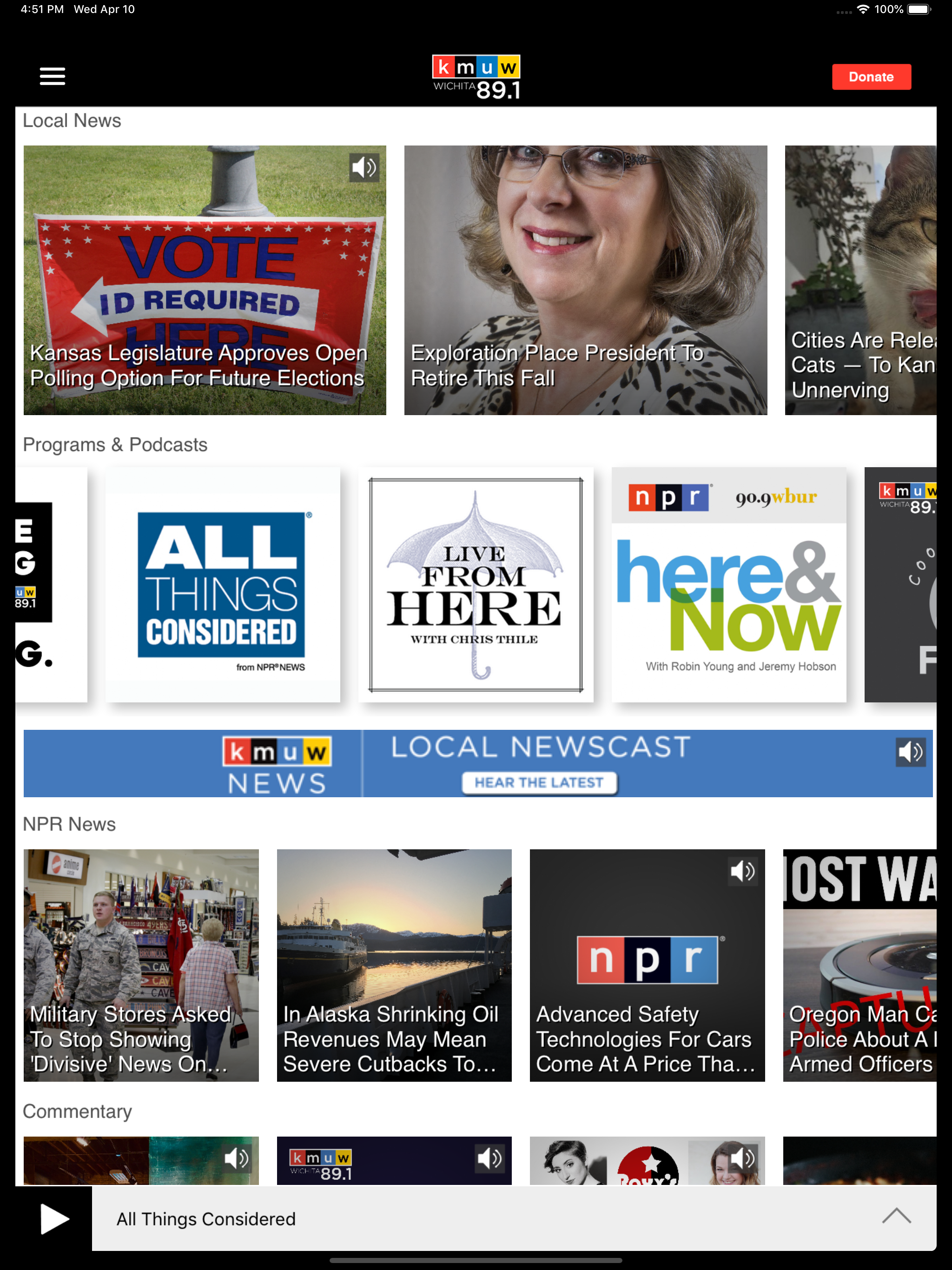 KMUW App screenshot 6