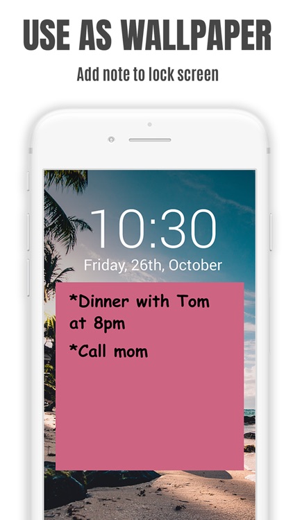 Sticky Notes App + Note Widget