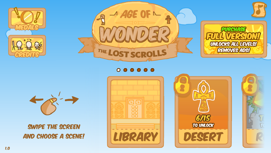 #3. Age of Wonder The Lost Scrolls (iOS) By: Danish Goel