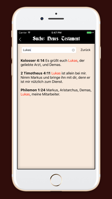 App screenshot
