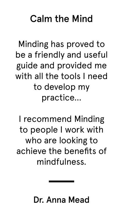 minding - mindfulness guide screenshot-5
