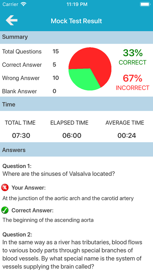 #7. Cardiovascular System Quizzes (iOS) 由: Coskun CAKIR