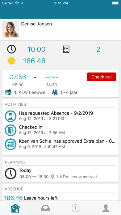 Bitcare for Employees Screenshot