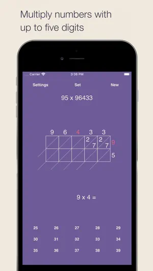 Lattice Multiplication screenshot 4