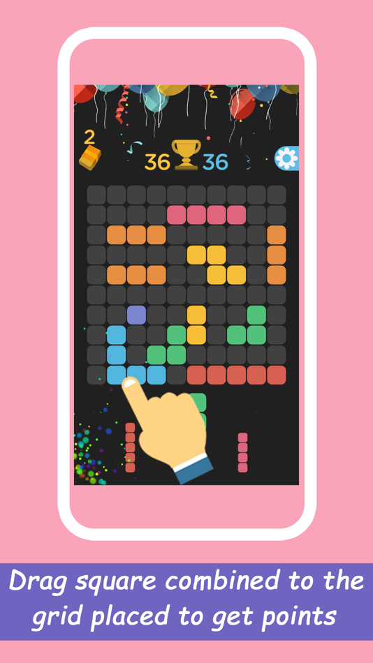#1. Checker1010+puzzle game (iOS) 由: 达宁 陈