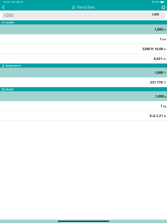 Conversion Calculator ! iPad screenshot 7 - Productivity app